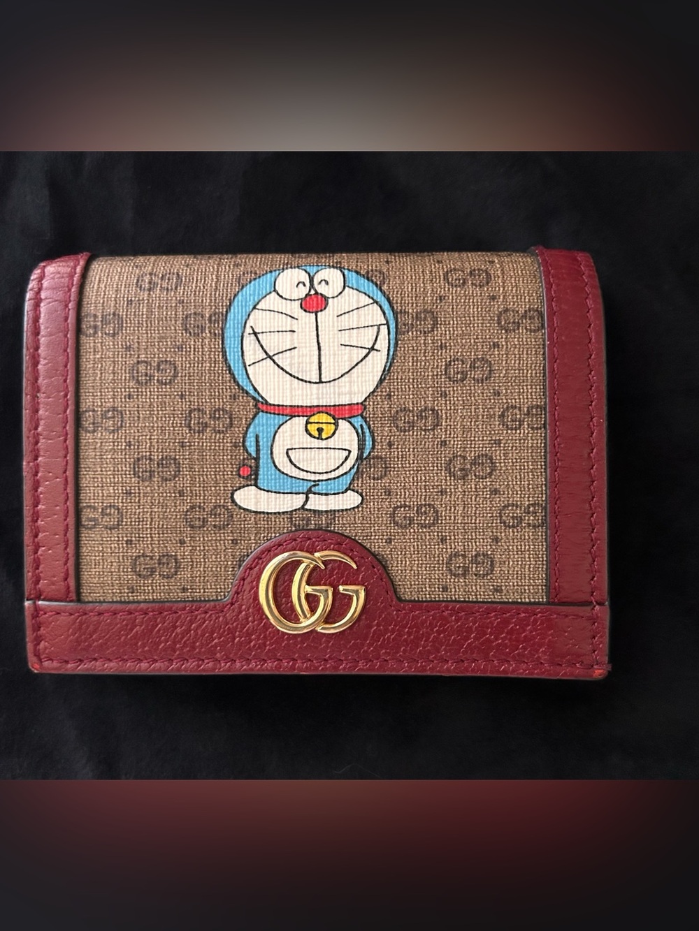 Gucci x Doraemon Card Case Wallet